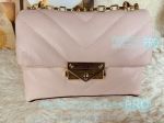 New Grade Quality Clone Michael Kors Cece Large Pink Genuine Leather Women's Chain Bag